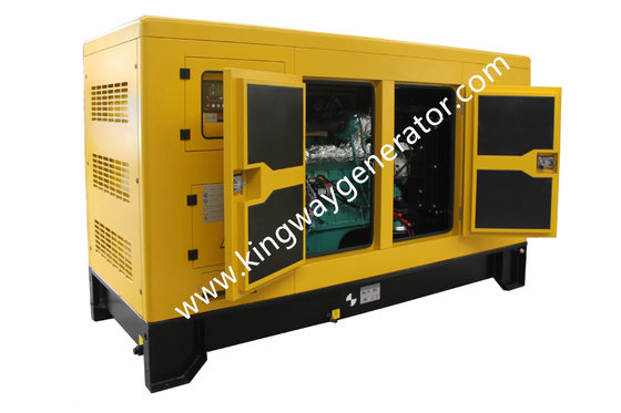 375KVA 300KW 3 Fazlı Perkins Motor Sessiz Dizel Jeneratör Seti ATS
