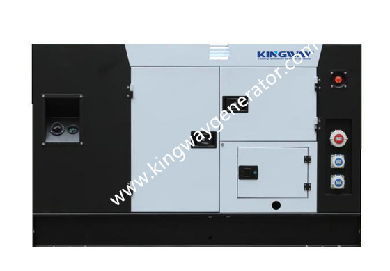 Su Soğutmalı 80KVA 64KW Sessiz Dizel Jeneratör Seti ATS Perkins Engine