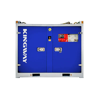 IP66 Alternatör Ar-Ge Çelik Çerçeve Üretim Kablolar Ses Suya Karşı Koruma Kapalı Metal Alüminyum Çelik Kabine EX Dizel Jeneratör