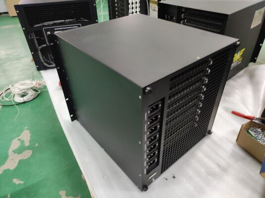 Sunucu simülasyonlu raklı yük bankası AC240V 20kW Veri Merkezi işletme