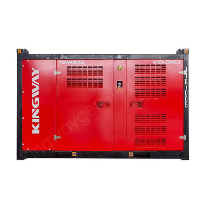 DNV2.7-1 Kaldırma Çerçeveli 75kVA Patlamaya Dayanıklı ATEX Bölge 2 Dizel Motorlu Jeneratör Setleri
