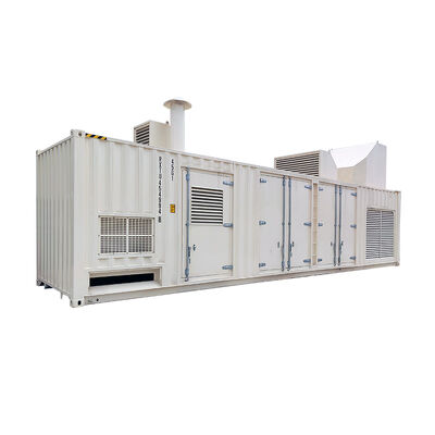 1MW 1000KW Gaz Genset Konteyner Tipi İsteğe bağlı CHP Sistemi Sessiz Doğal Gaz Jeneratörü Seti